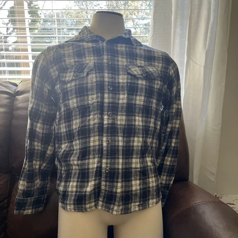 Field and stream 100% cotton long sleeve button down size large - Picture 1 of 2